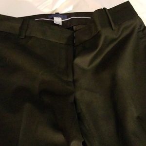 Womens J Crew Black Pants sz 8T
